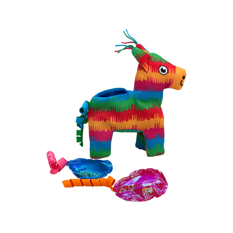 Kattleksak Pull-a-partz Pinata Flerf&auml;rgad