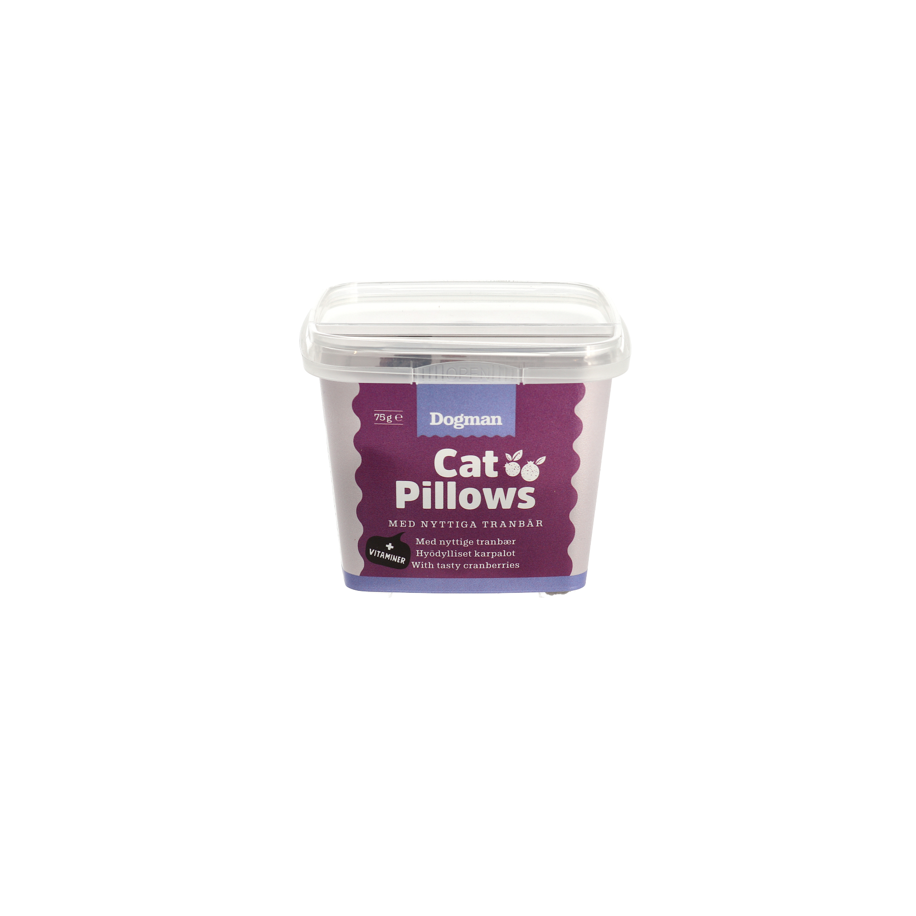 Cat Pillows Kyckling och Tranb&auml;r 75g