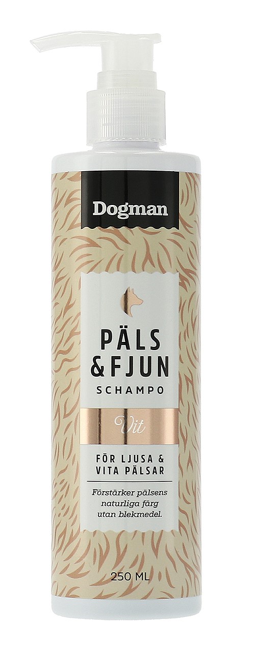 P&auml;ls &amp; Fjun Vit Hundschampo 250ml
