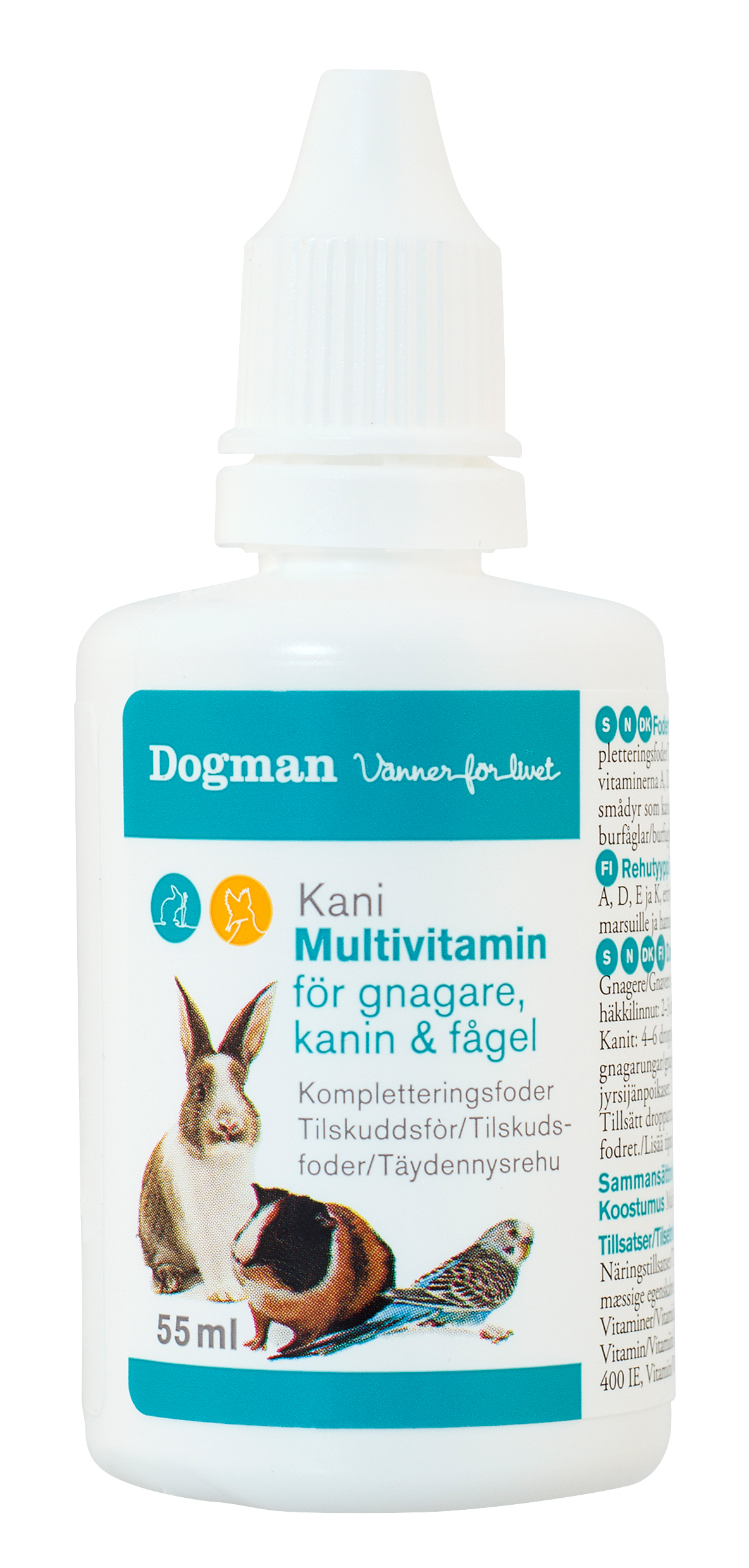 Kani Mulitvitamin f&ouml;r Sm&aring;djur 55ml