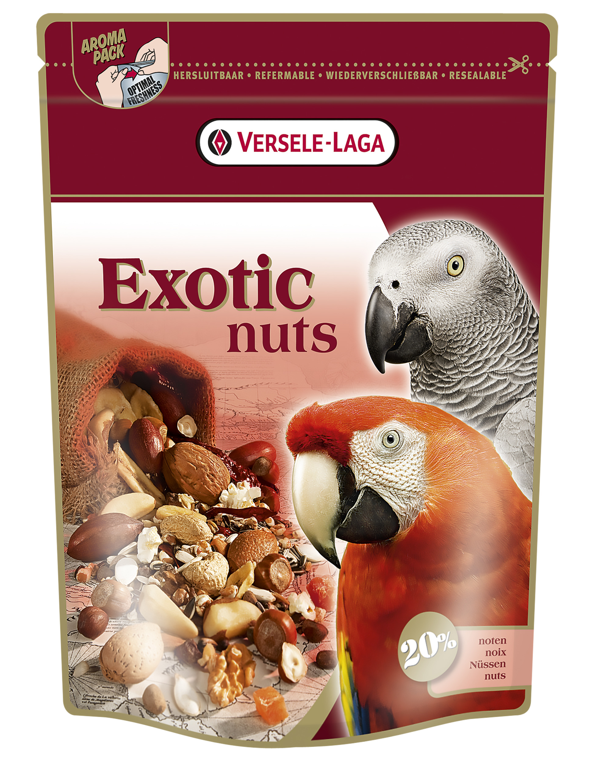 Prestige Premium Parrots Exotic Nuts Mix 750g