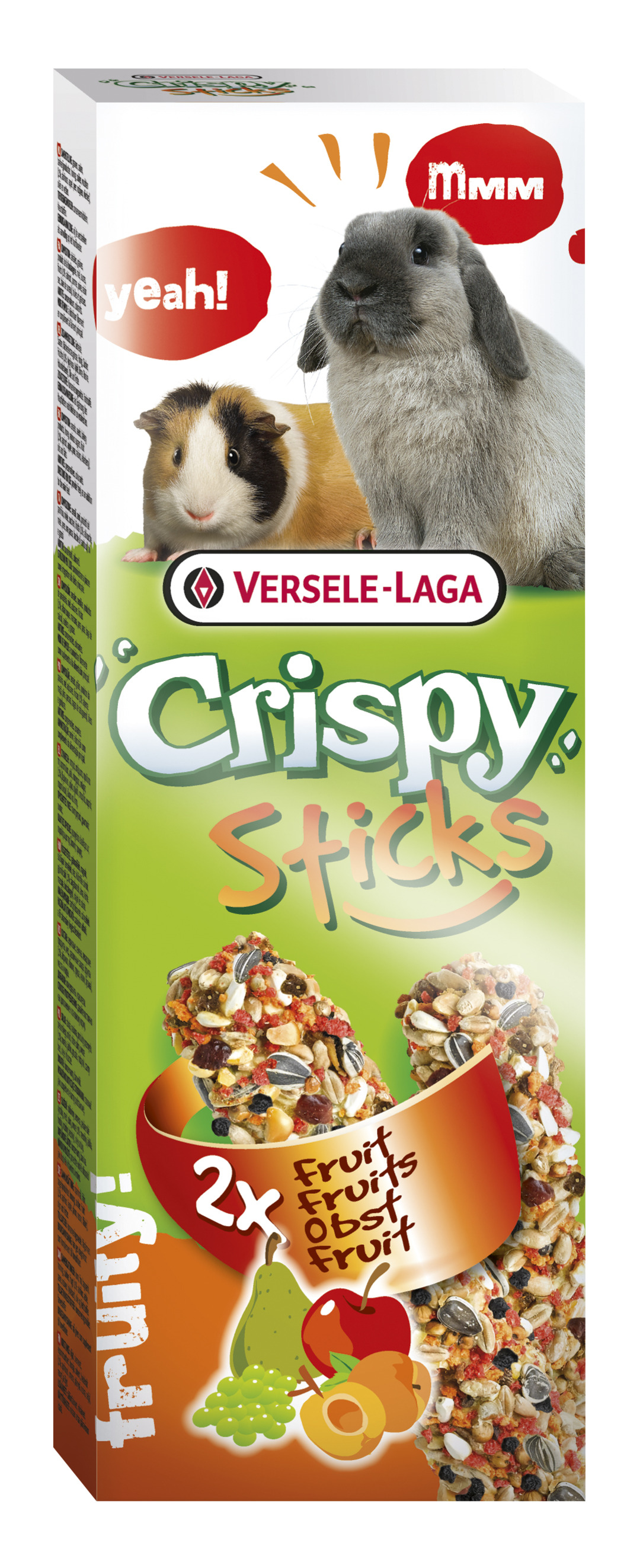 Crispy Sticks Rabbits & Guinea Pigs Fruit 110g