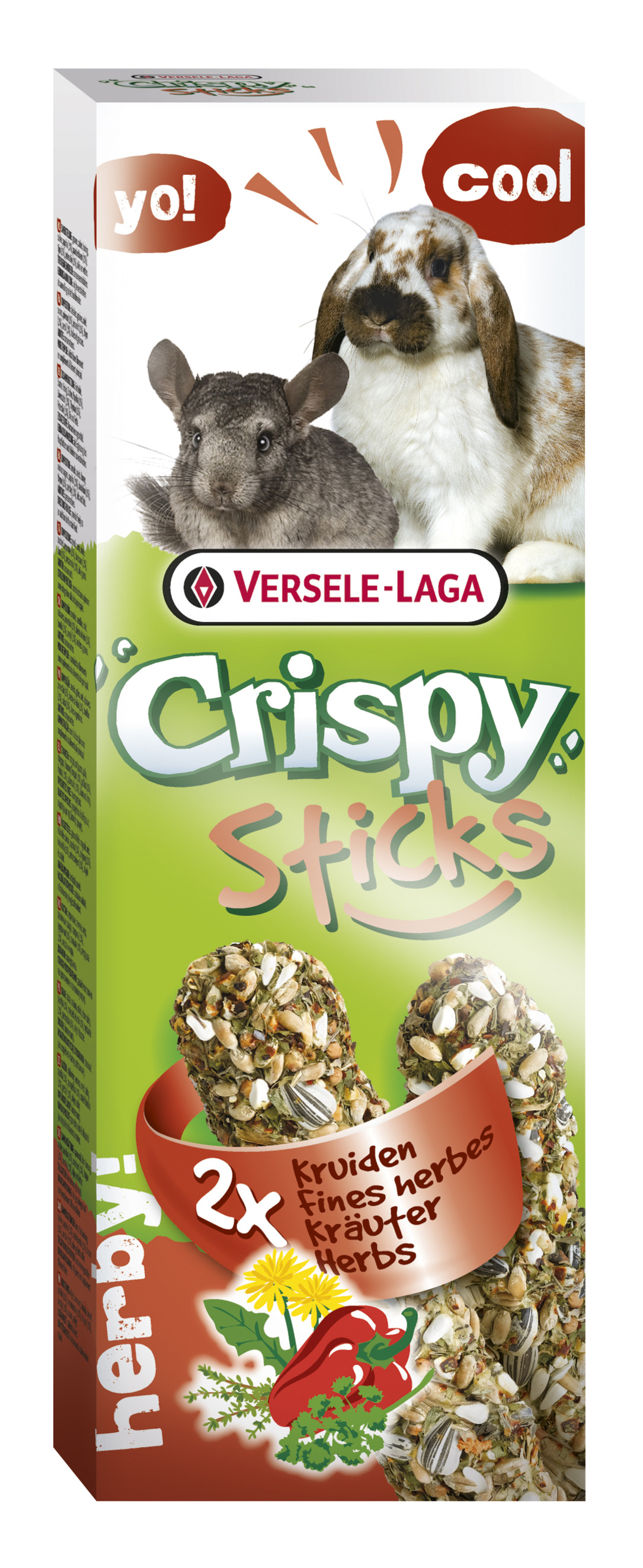Bilde av Crispy Sticks Rabbits-chinchil
