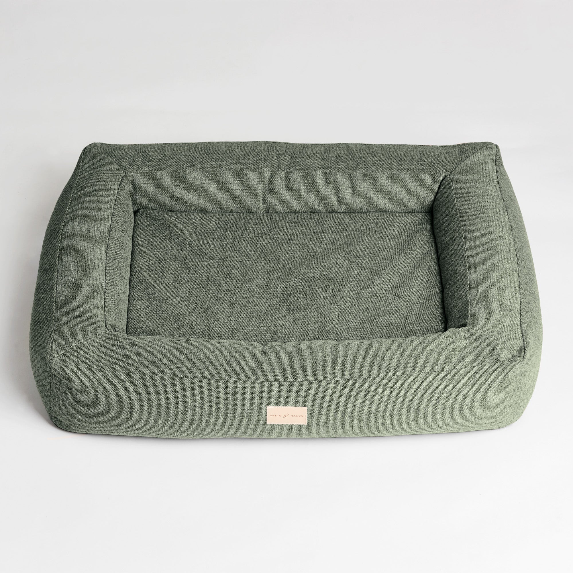 Box Bed Dog Bed Green
