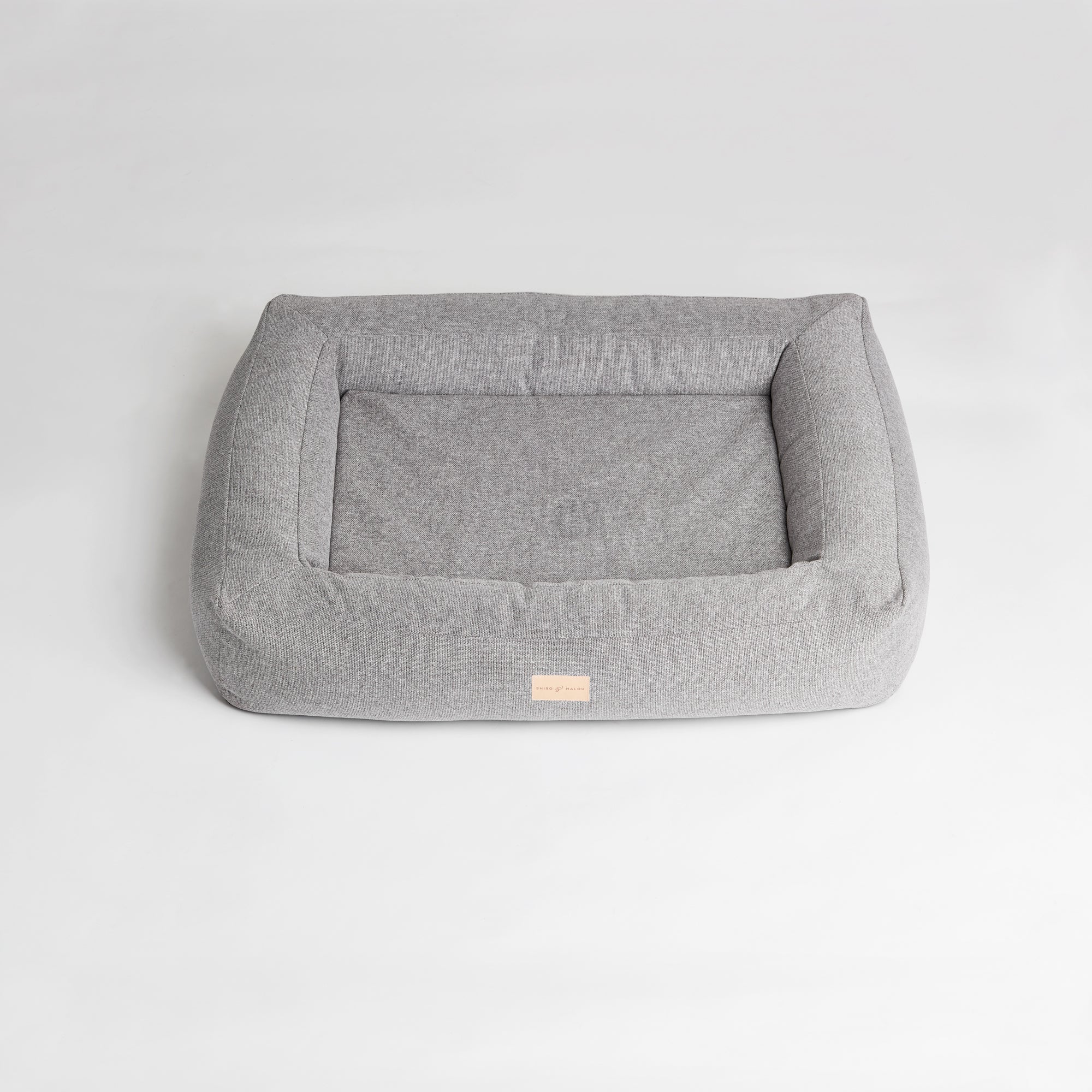 Box Bed Dog Bed Gray