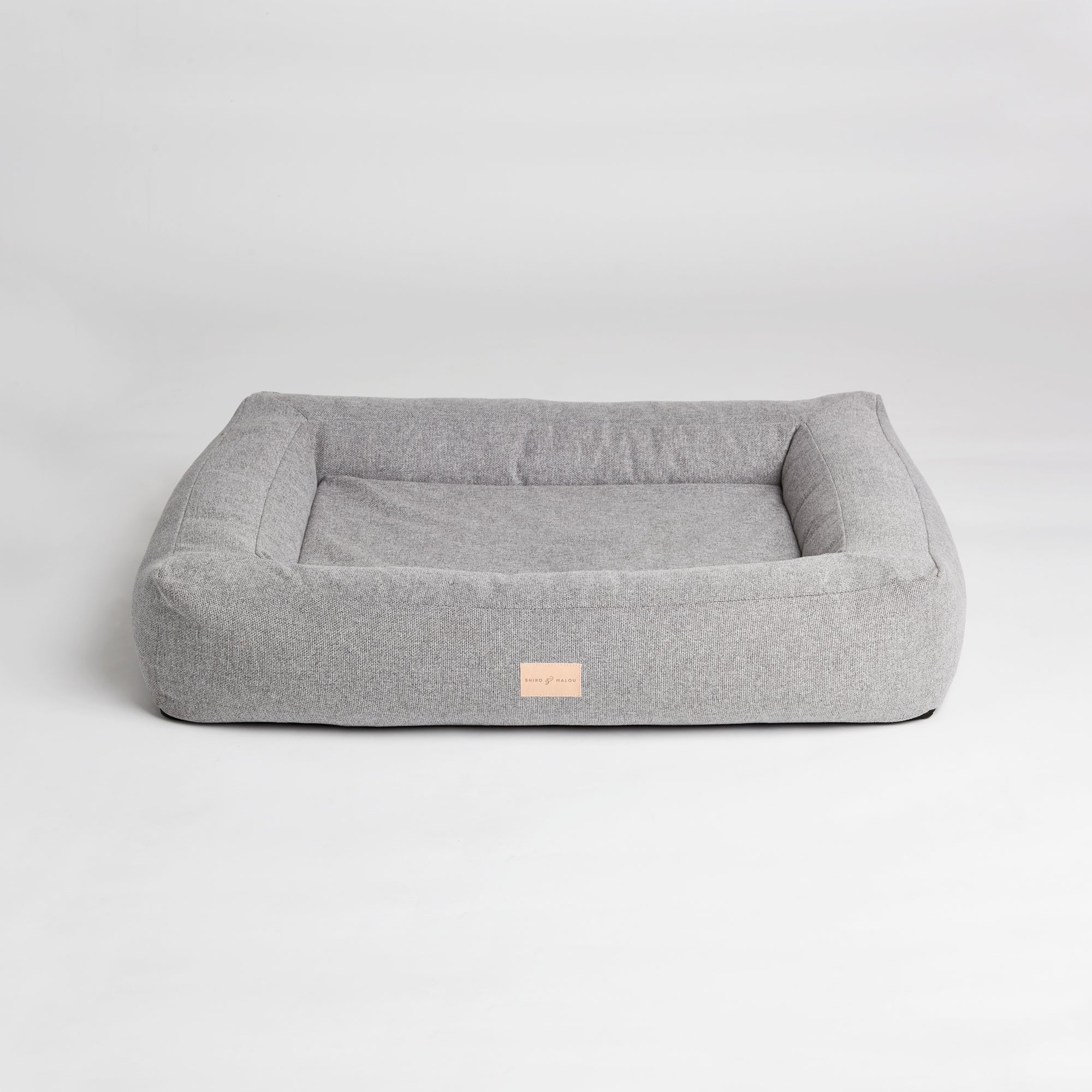 Box Bed Dog Bed Gray