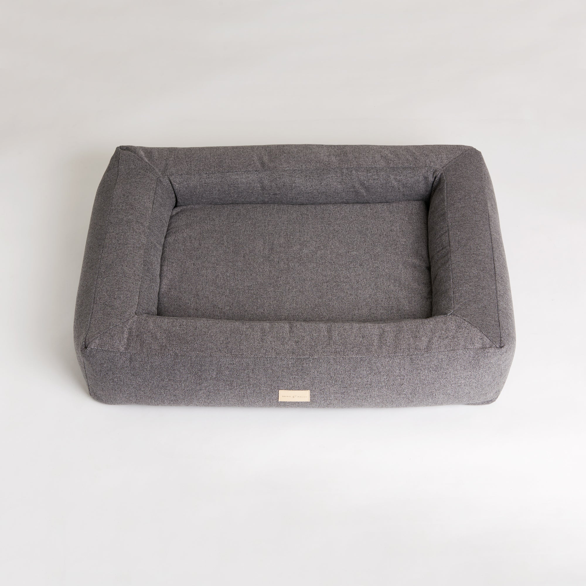 Box Bed Dog Bed Dark Gray