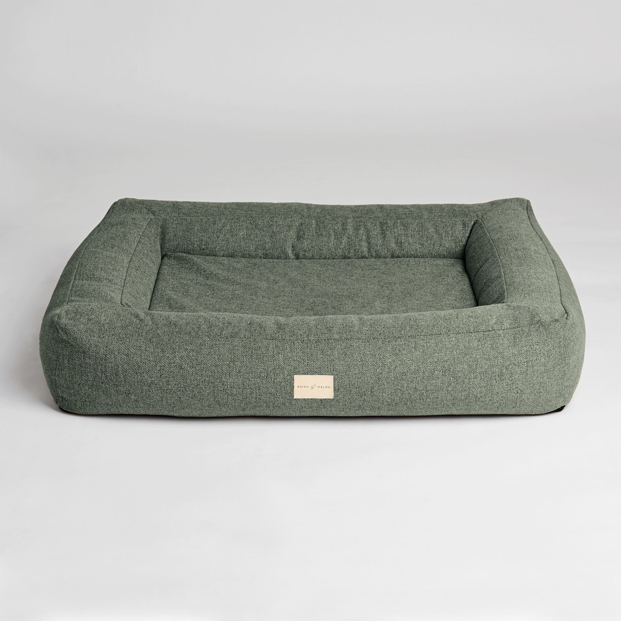 Box Bed Dog Bed Green