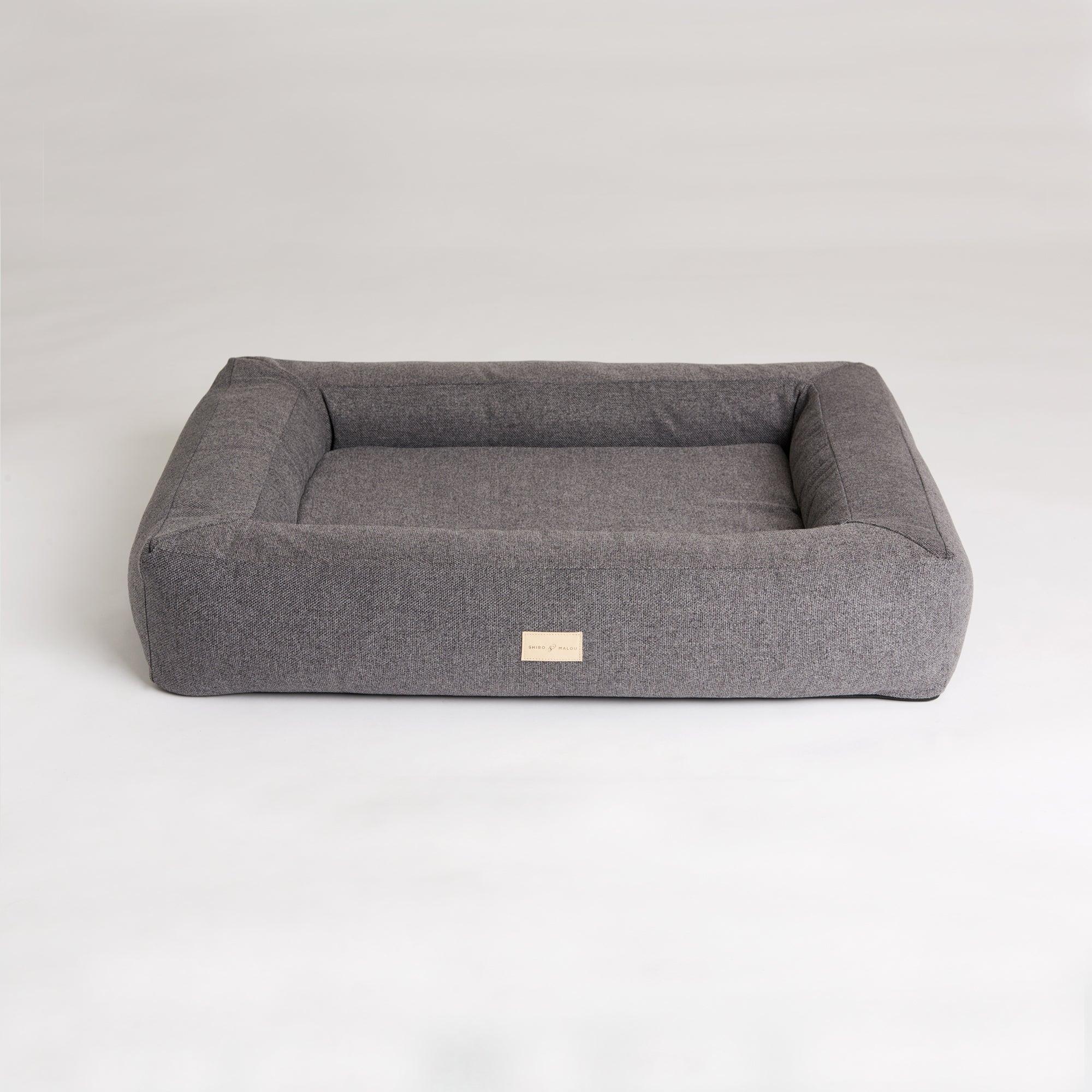 Box Bed Dog Bed Dark Gray