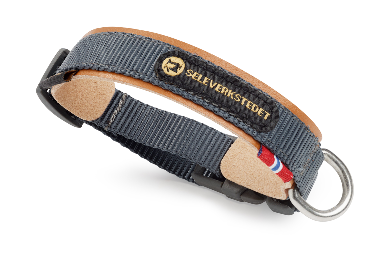 Secure Hundhalsband Grå S