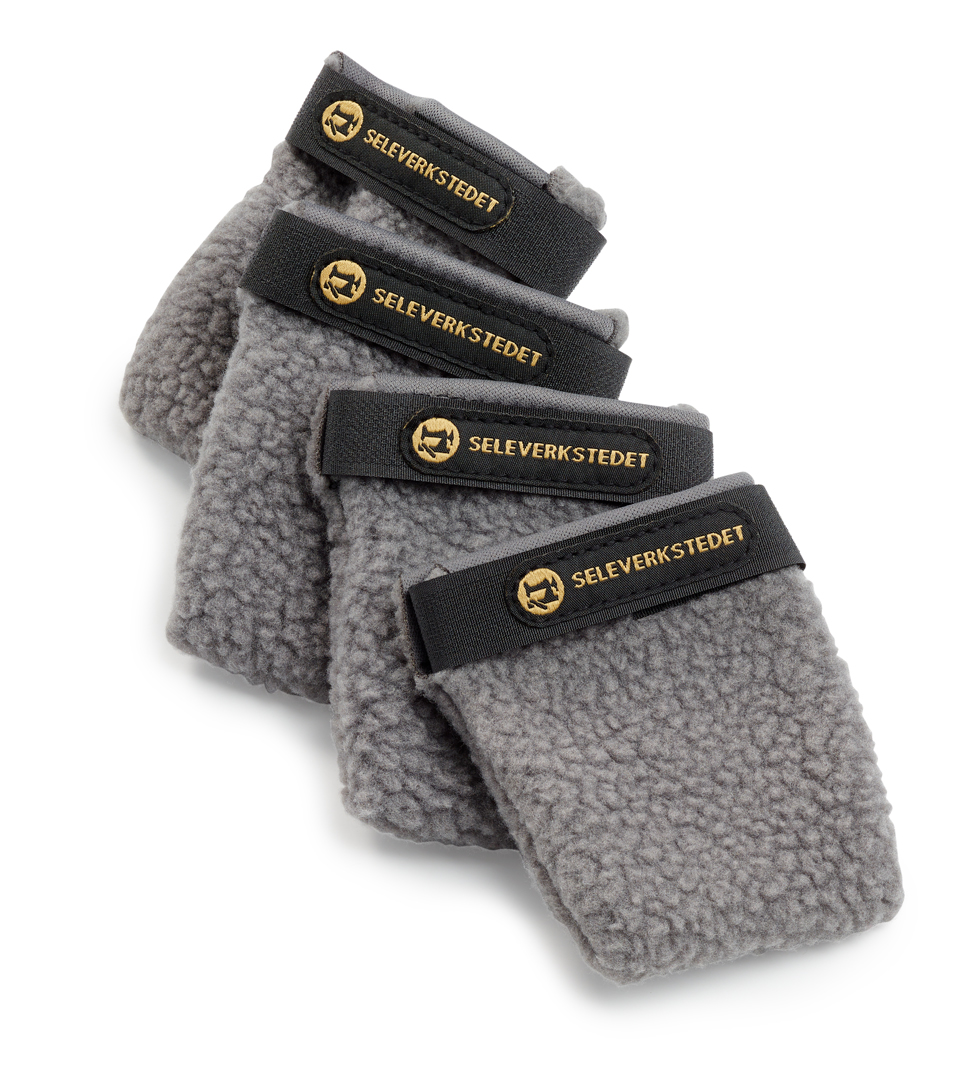 Hundskor Fleece 4p Gr&aring; XXS