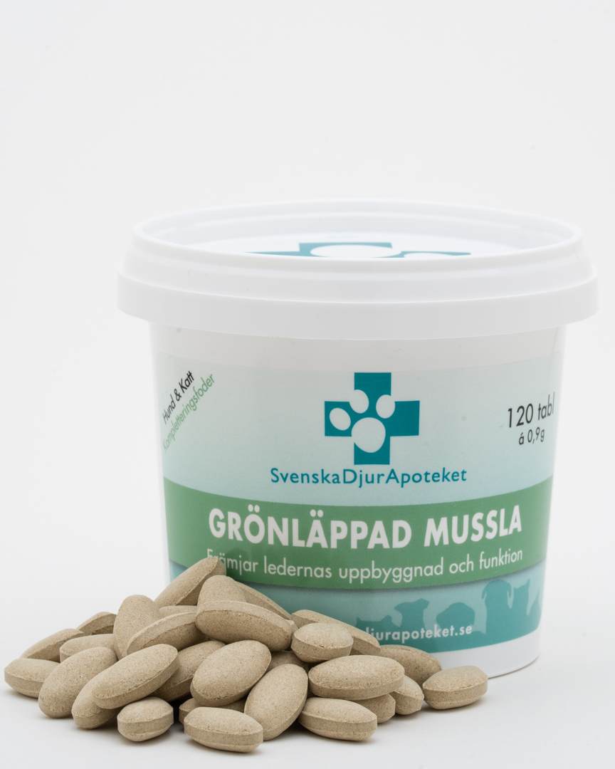 Gr&ouml;nl&auml;ppad Mussla 120tabl