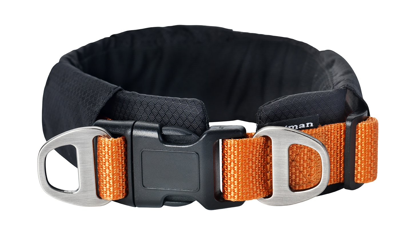 Emmi Fodrat Hundhalsband Ställbart Orange M