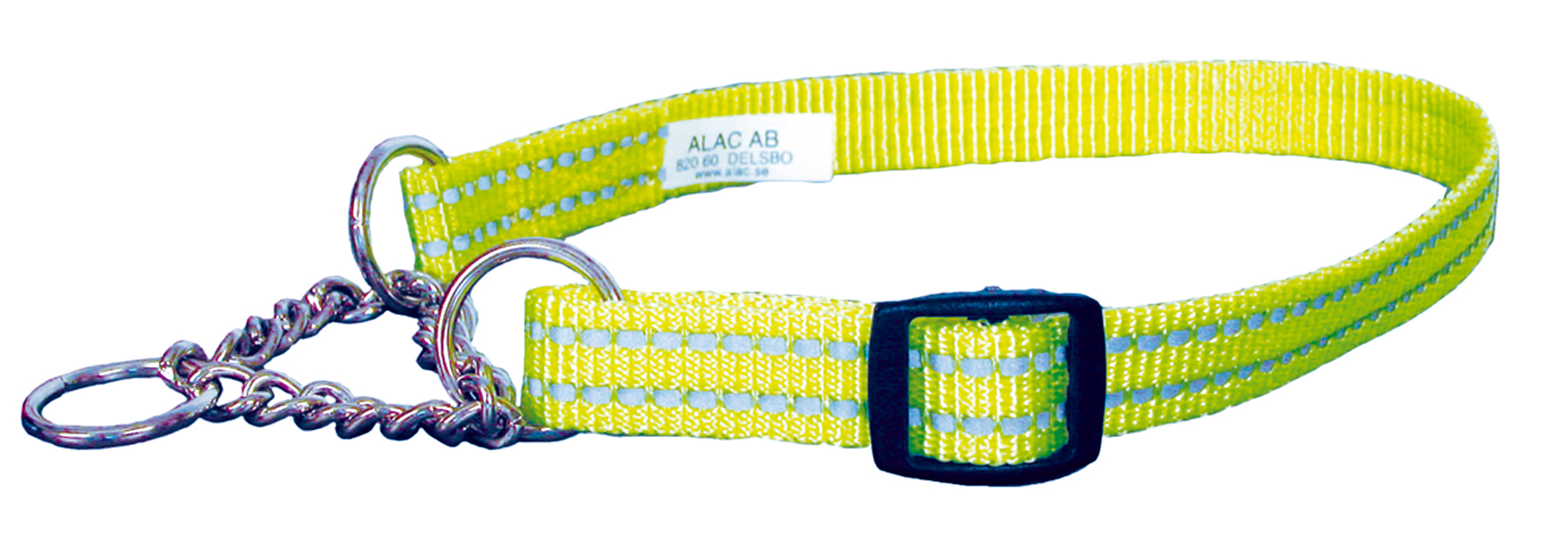 Hundhalsband Halvstryp Gul