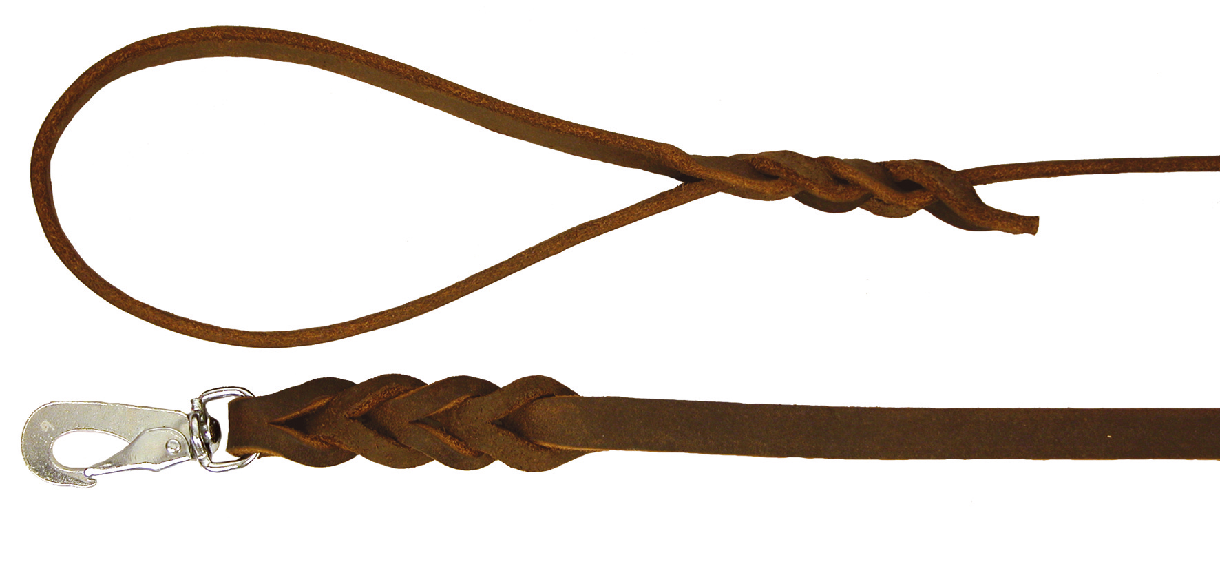 L&aring;ngt L&auml;derkoppel Brun M/L