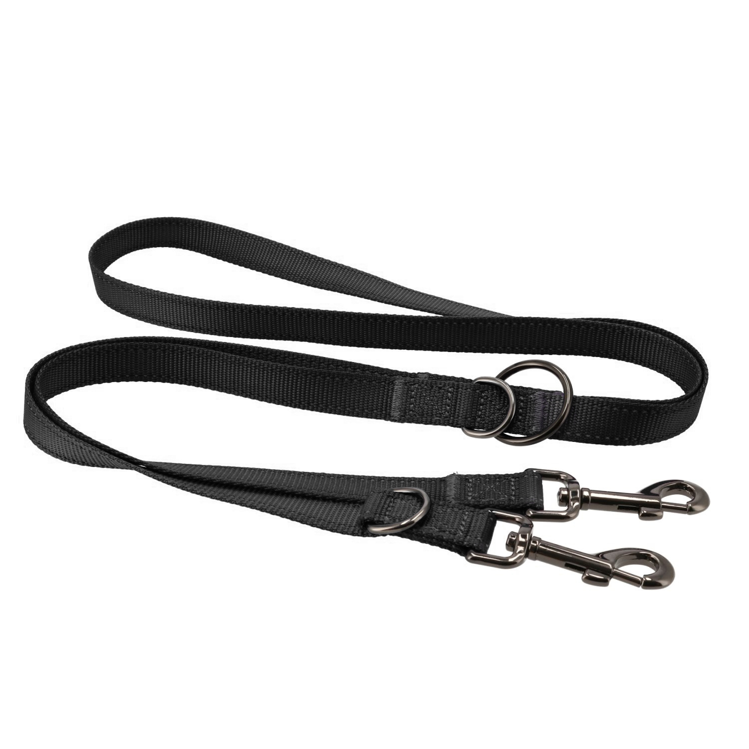 Nylonkoppel Iris Multi Svart L