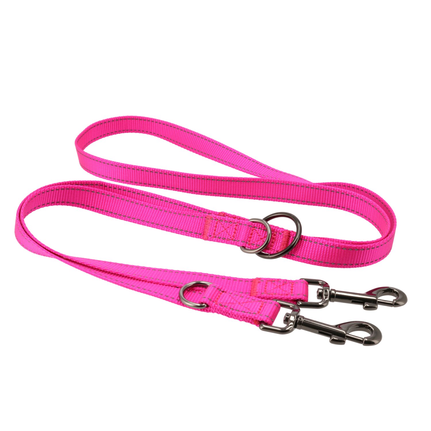 Nylonkoppel Iris Multi Rosa S