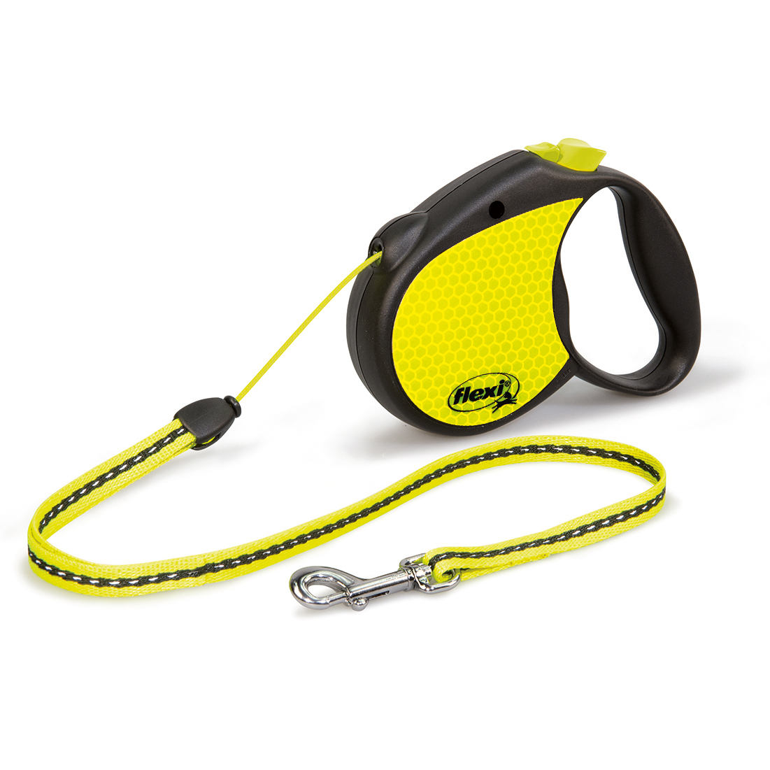 Neon Reflect Cord Flexikoppel Gul M 5m