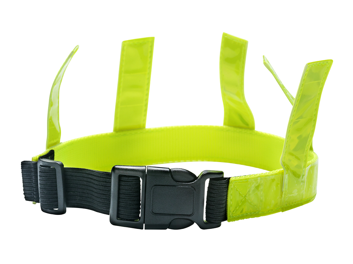 Reflexhalsband med Flärpar Gul S