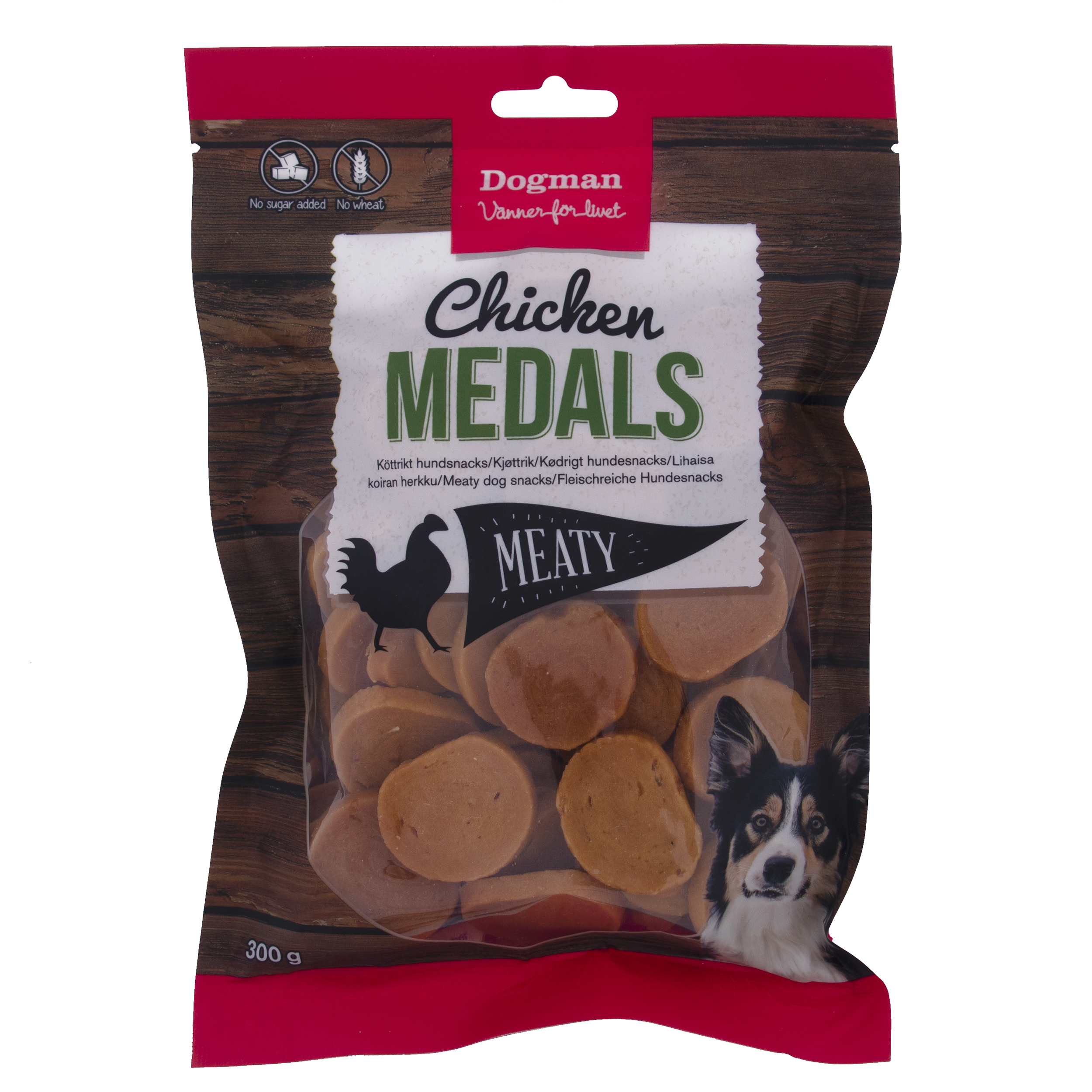 Meaty Kycklingmedaljer 300g