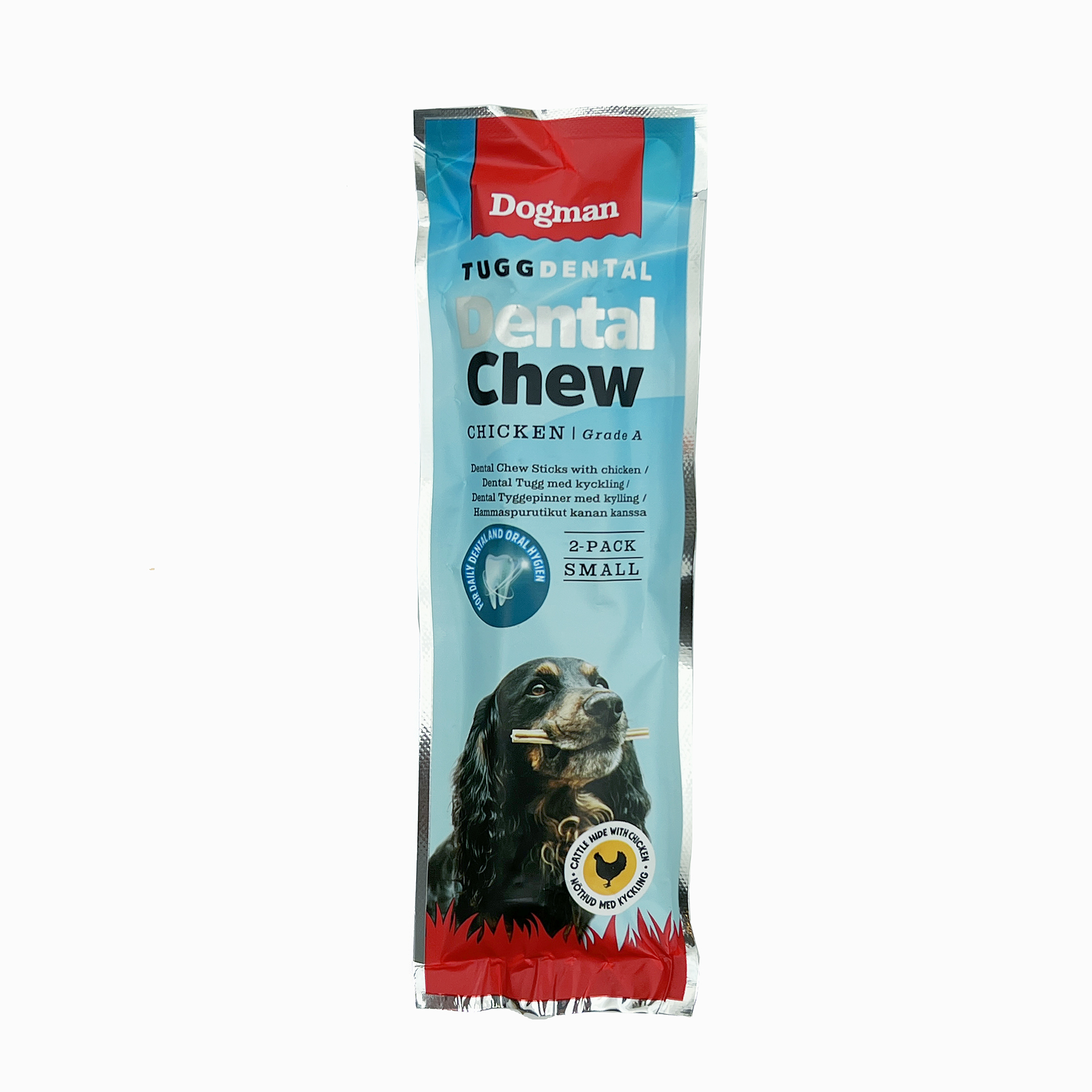 Tugg Dental med Kyckling 2p 12,5cm