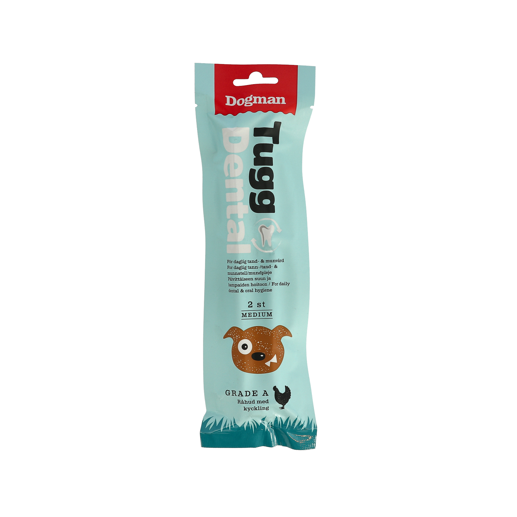 Tugg Dental med Kyckling 2p 17,5cm
