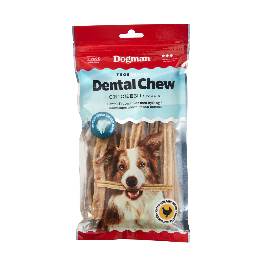 Tugg Dental med Kyckling 7p 17,5cm