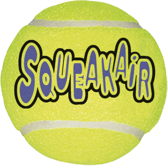 SqueakAir Toy Balls, 3-Pack