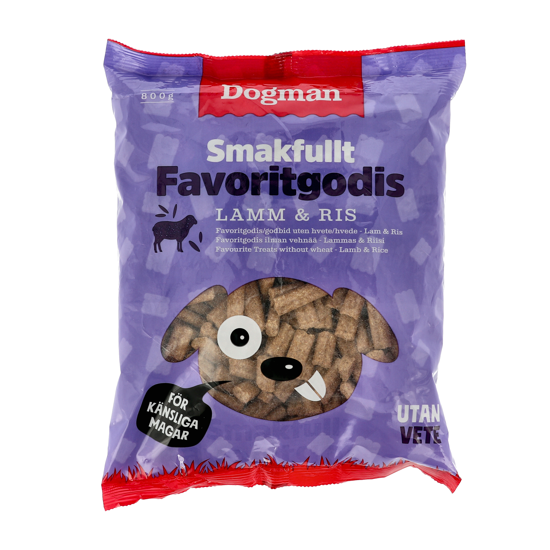 Favoritgodis Lamm & Ris 800g