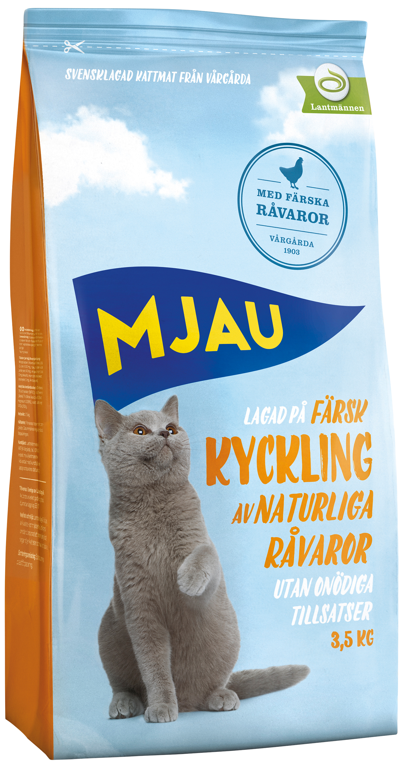 Torrfoder för katt med Kyckling 3,5kg