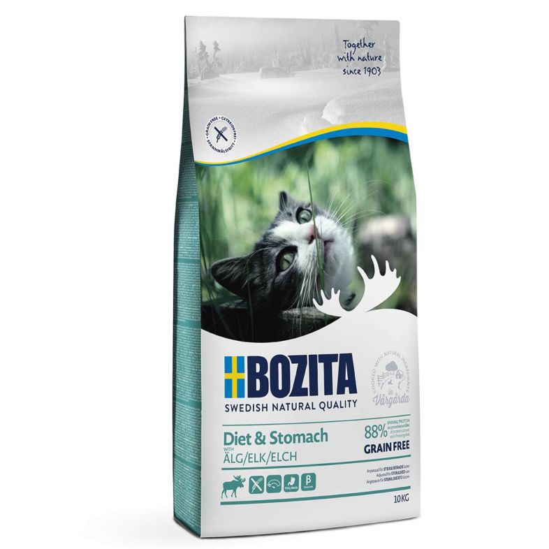 Diet & Stomach Elk Grain Free Kattmat 10kg