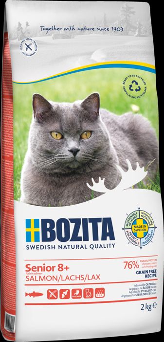 Senior 8+ Salmon Grain Free Kattmat 2kg