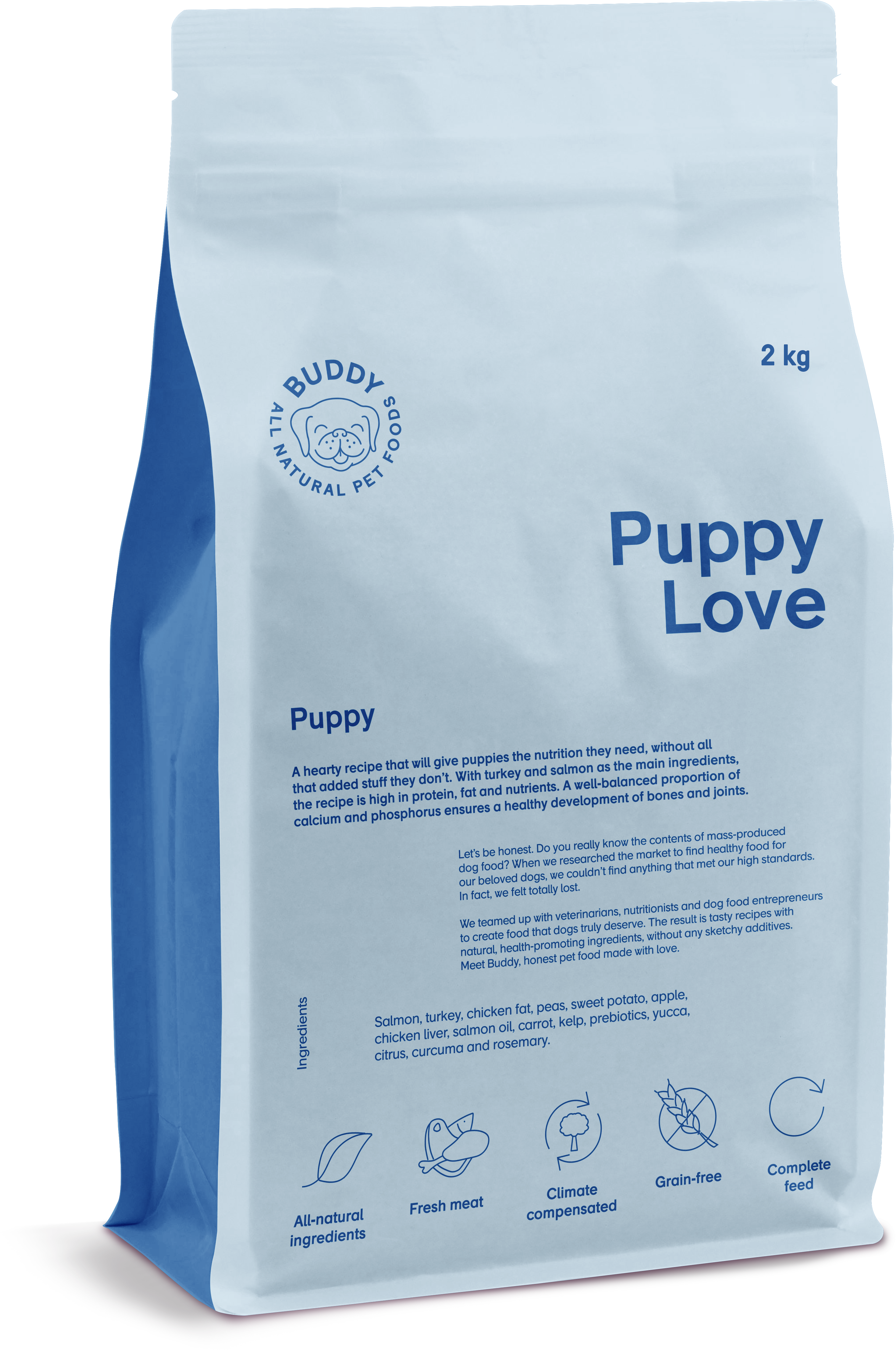 Puppy Love Valpfoder 2kg
