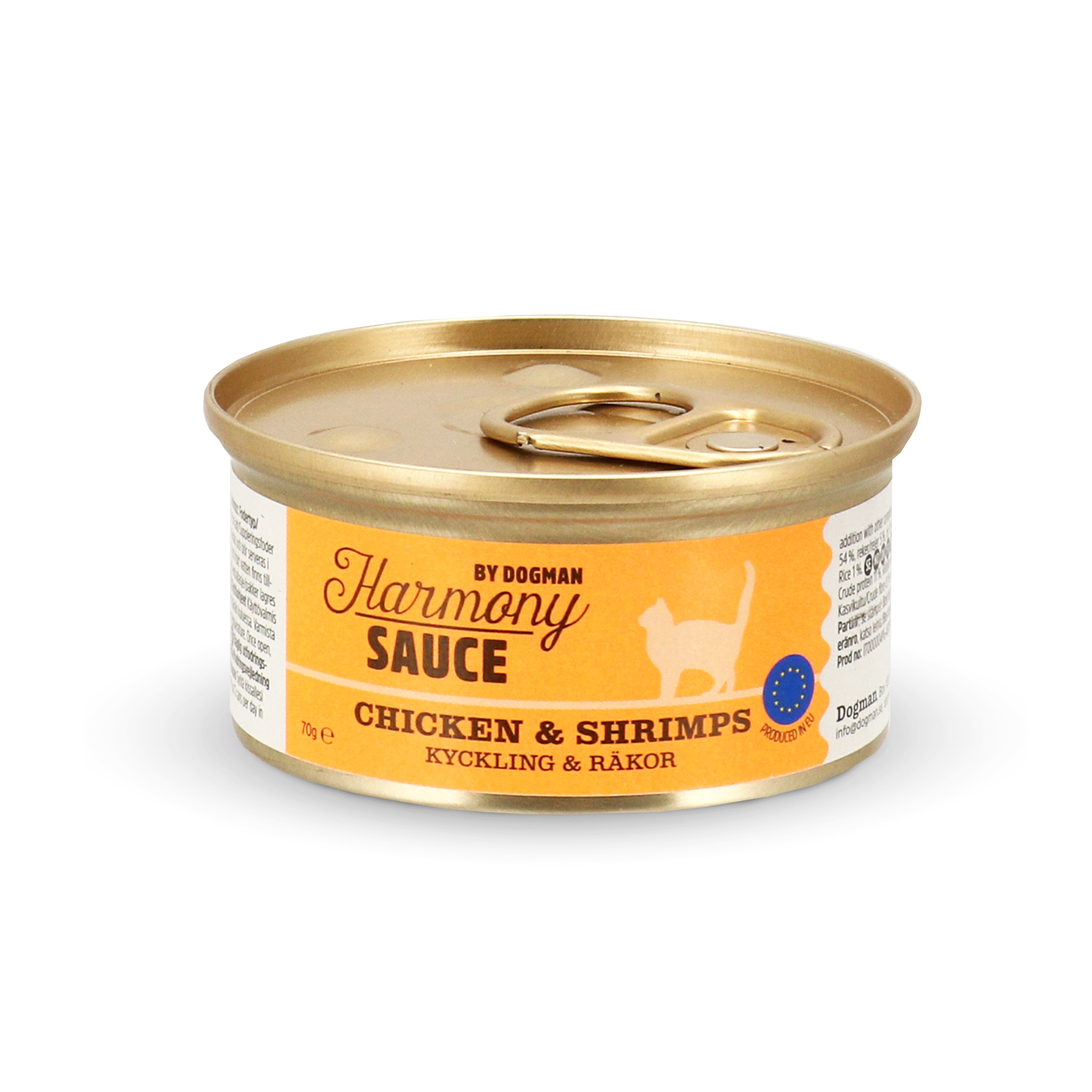 Sauce bl&ouml;tmat f&ouml;r katt med kyckling/r&auml;kor 70g