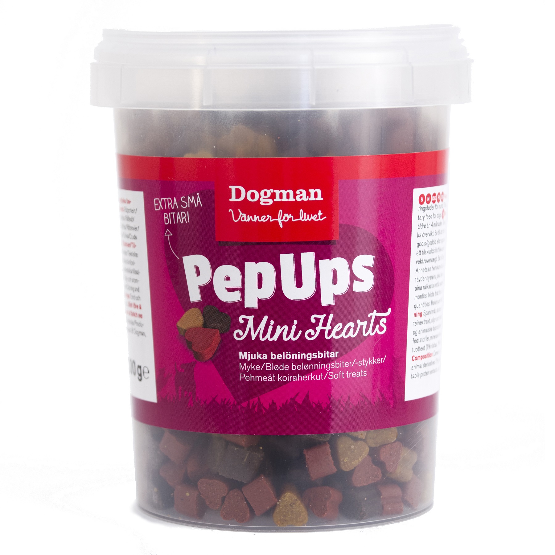 PepUps Mini Hearts Hundgodis 300g