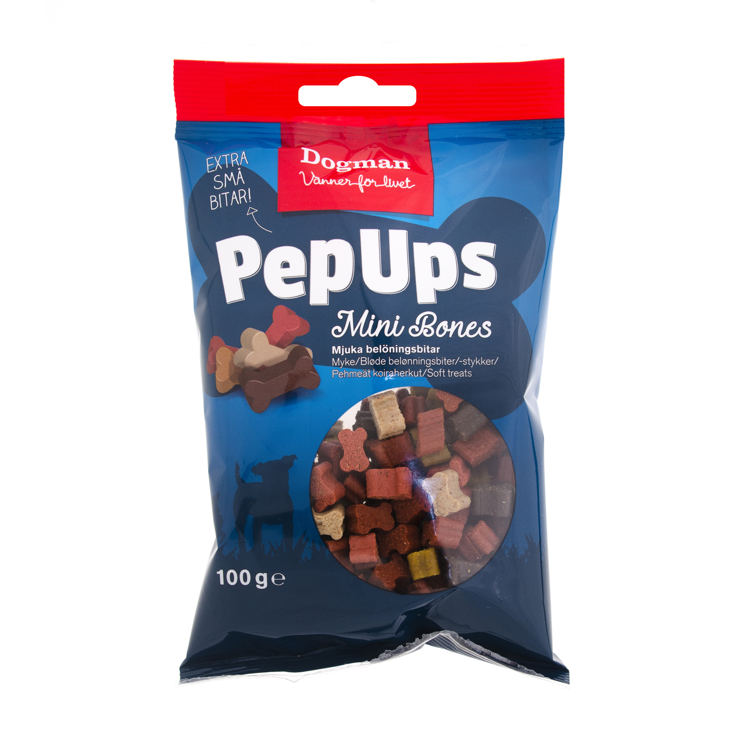 PepUps Mini Bones Hundgodis 100g