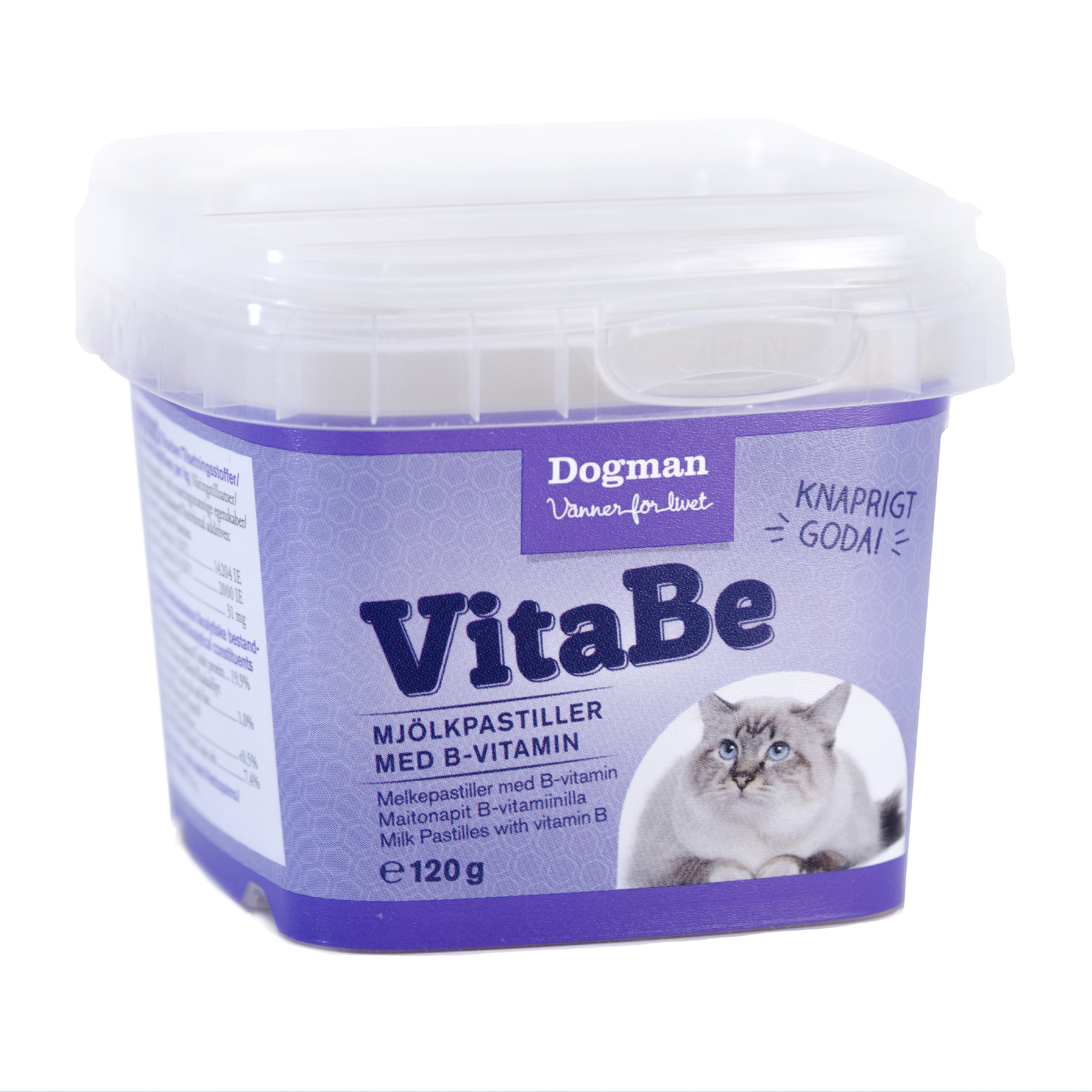 VitaBe Mjölkpastiller 120g