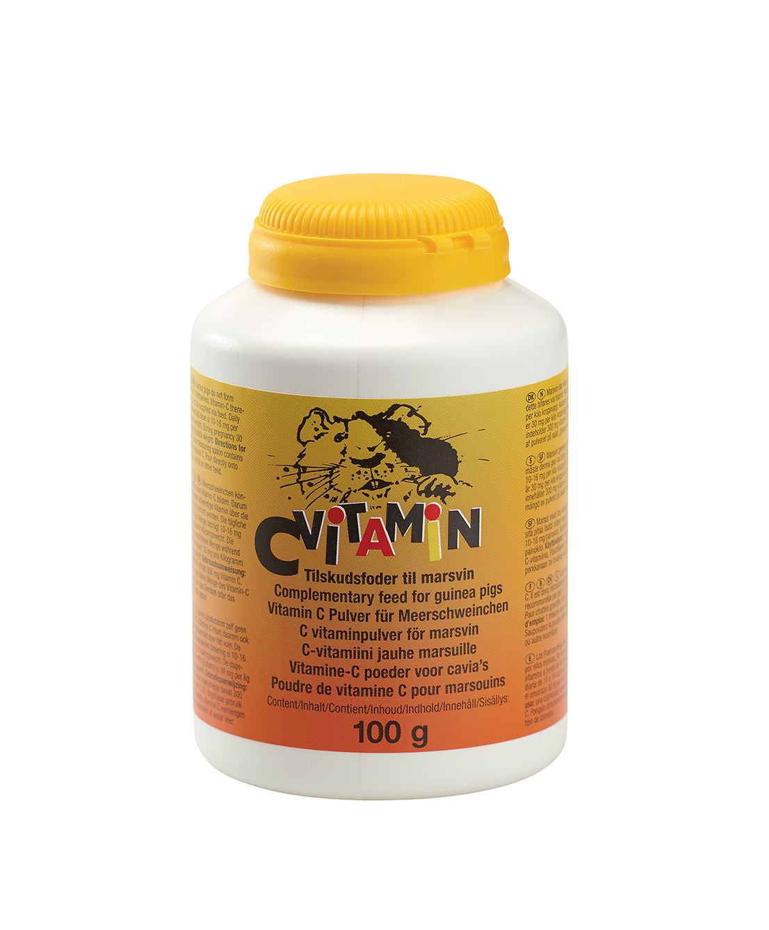 C-vitamin Pulver för Smådjur 100g
