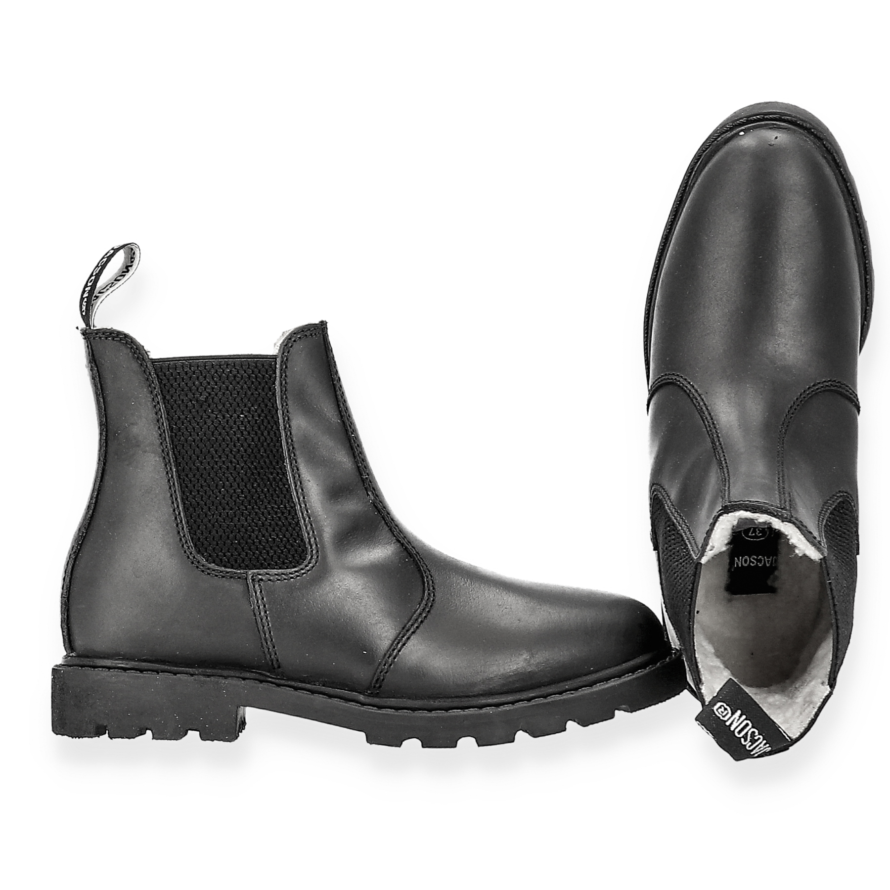 Charlie Jodhpur Varmfodrad Junior Svart 32