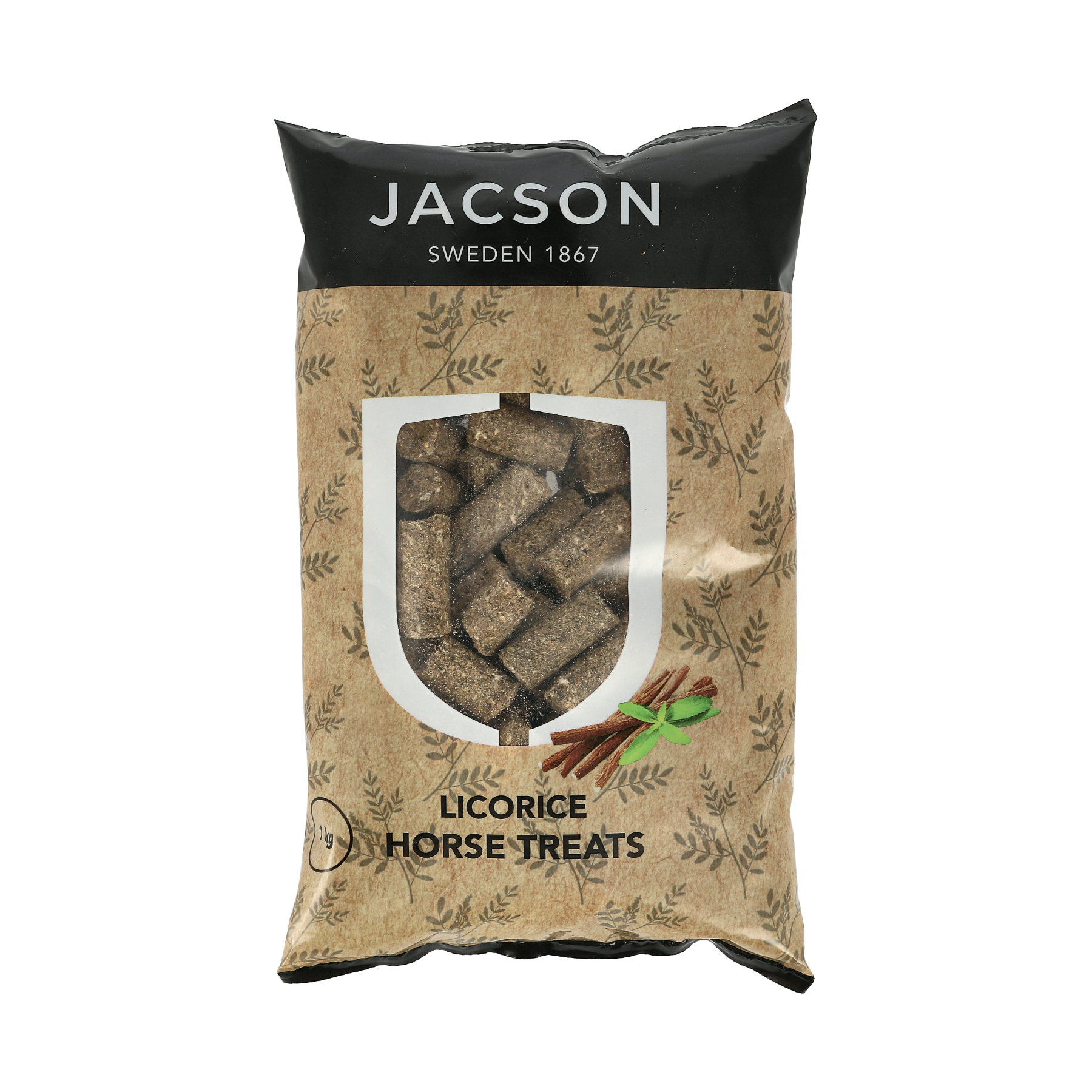 Lakrits Hästgodis 1kg