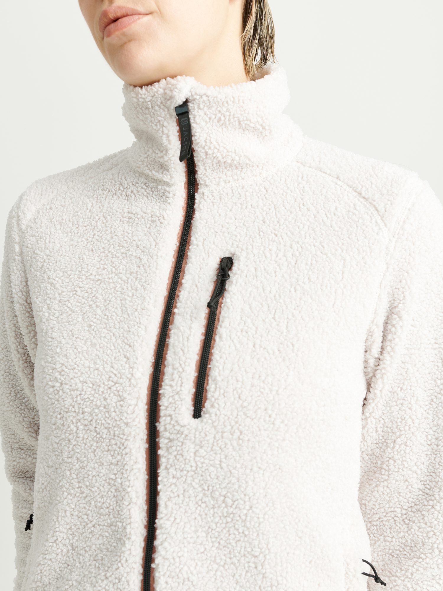 Inger Fleecejacka Grå