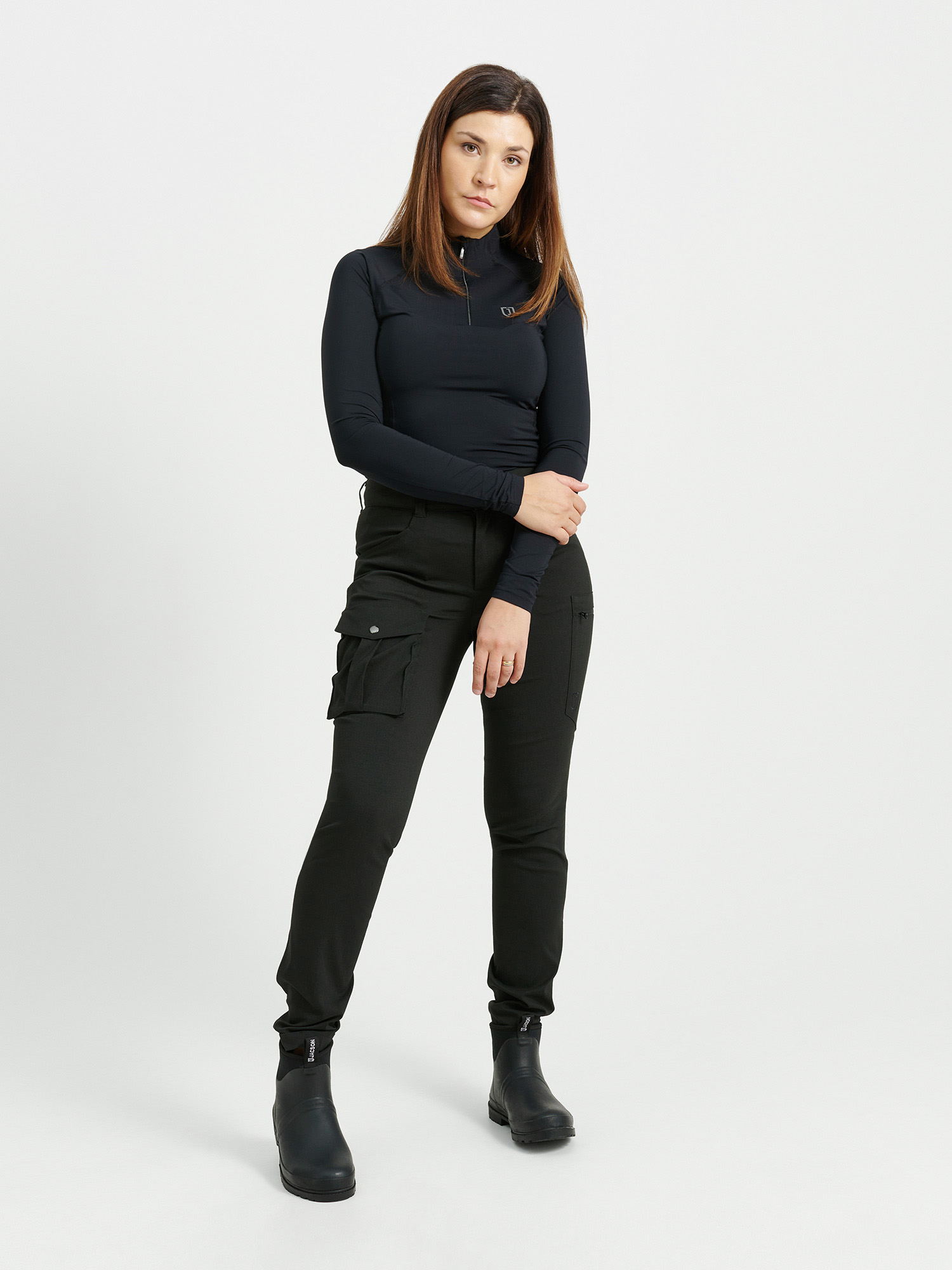 Majken Stallbyxor Svart 34