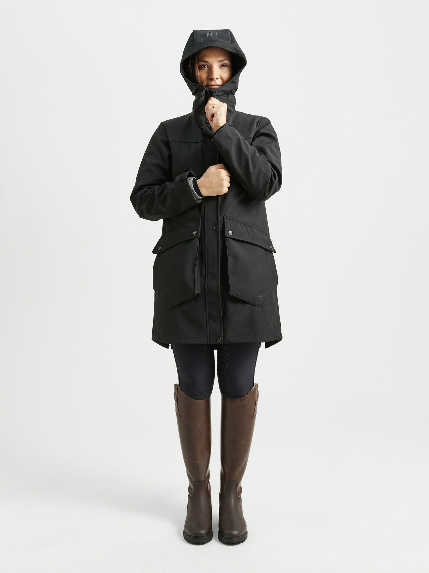 Bodil Softshelljacka Svart M