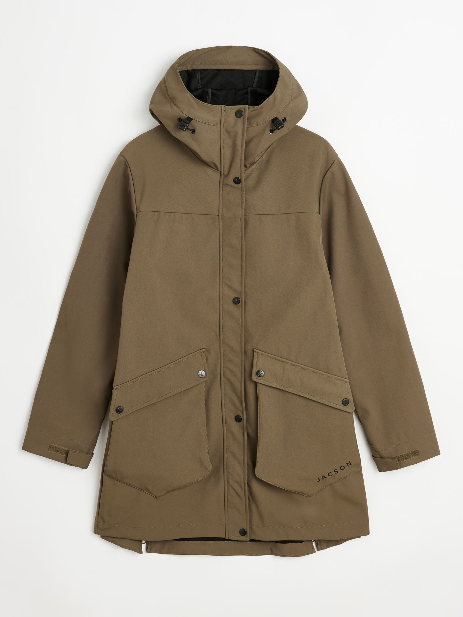 Bodil Softshelljacka Grön