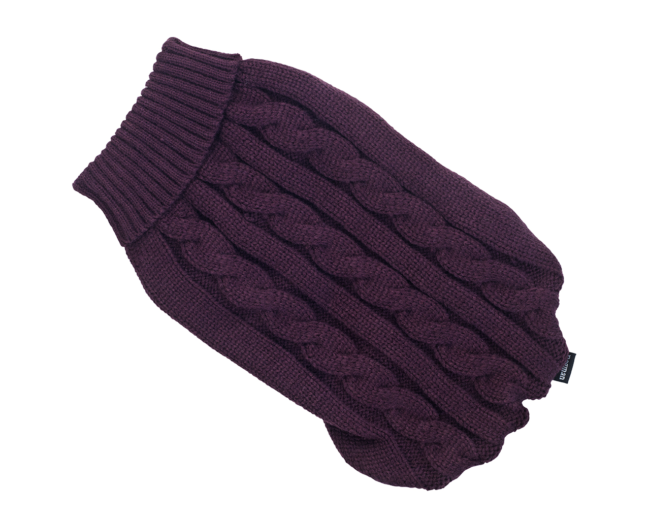Stickad Hundtr&ouml;ja Gina Vinr&ouml;d 25cm