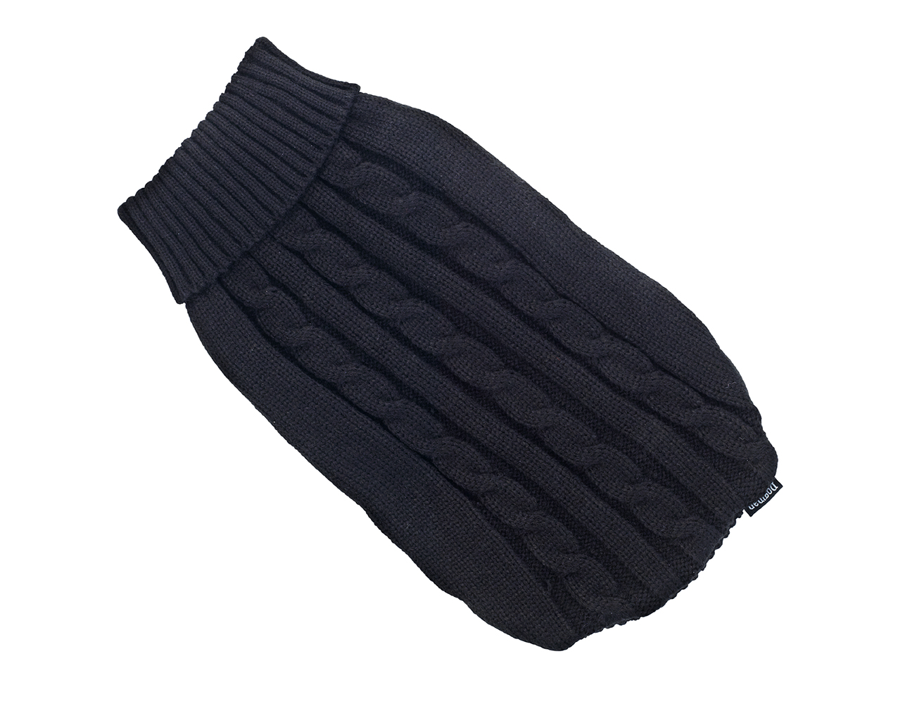 Stickad Hundtr&ouml;ja Gina Svart