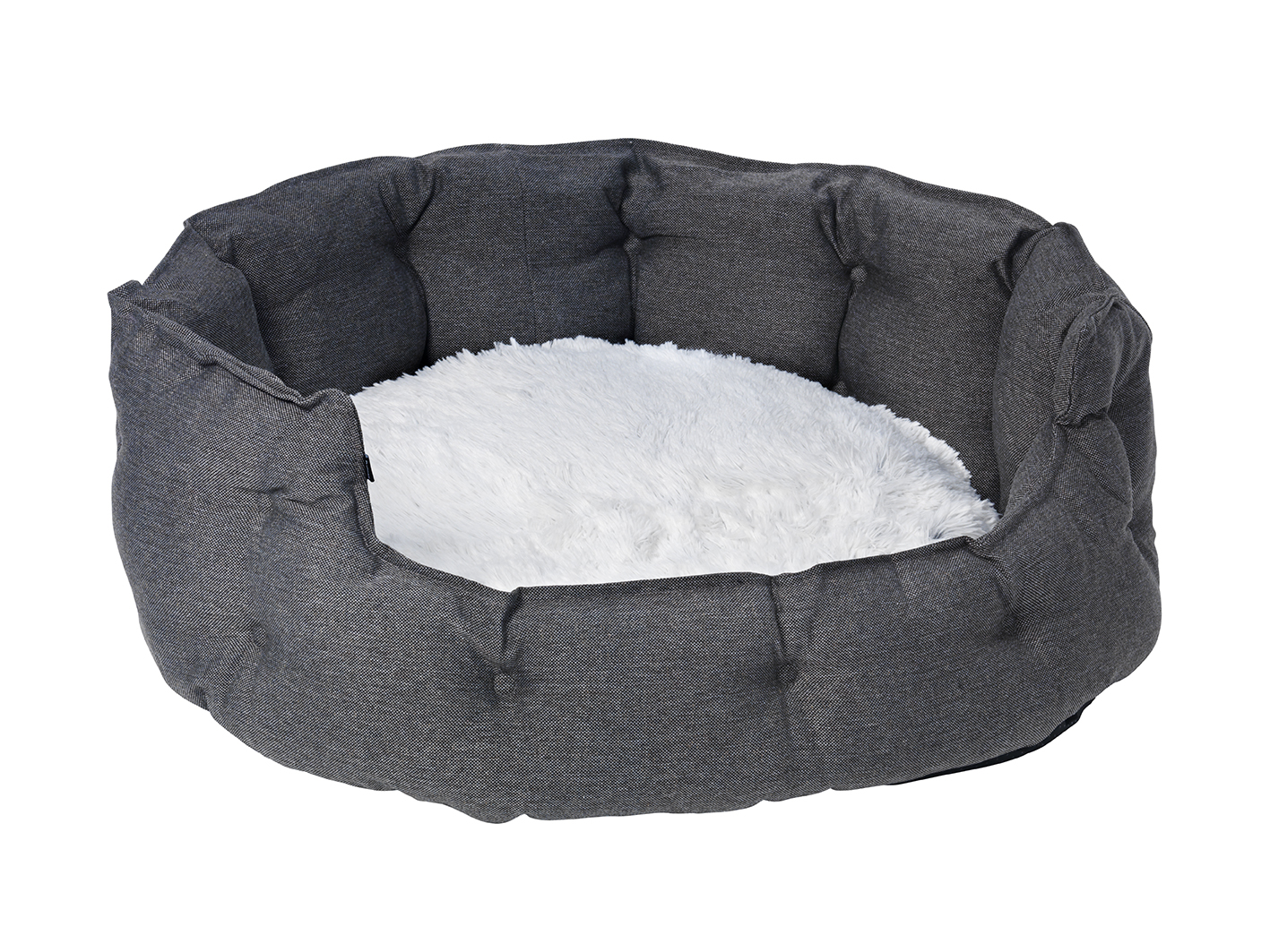 Classy Memory Foam Hundbädd Grå XL