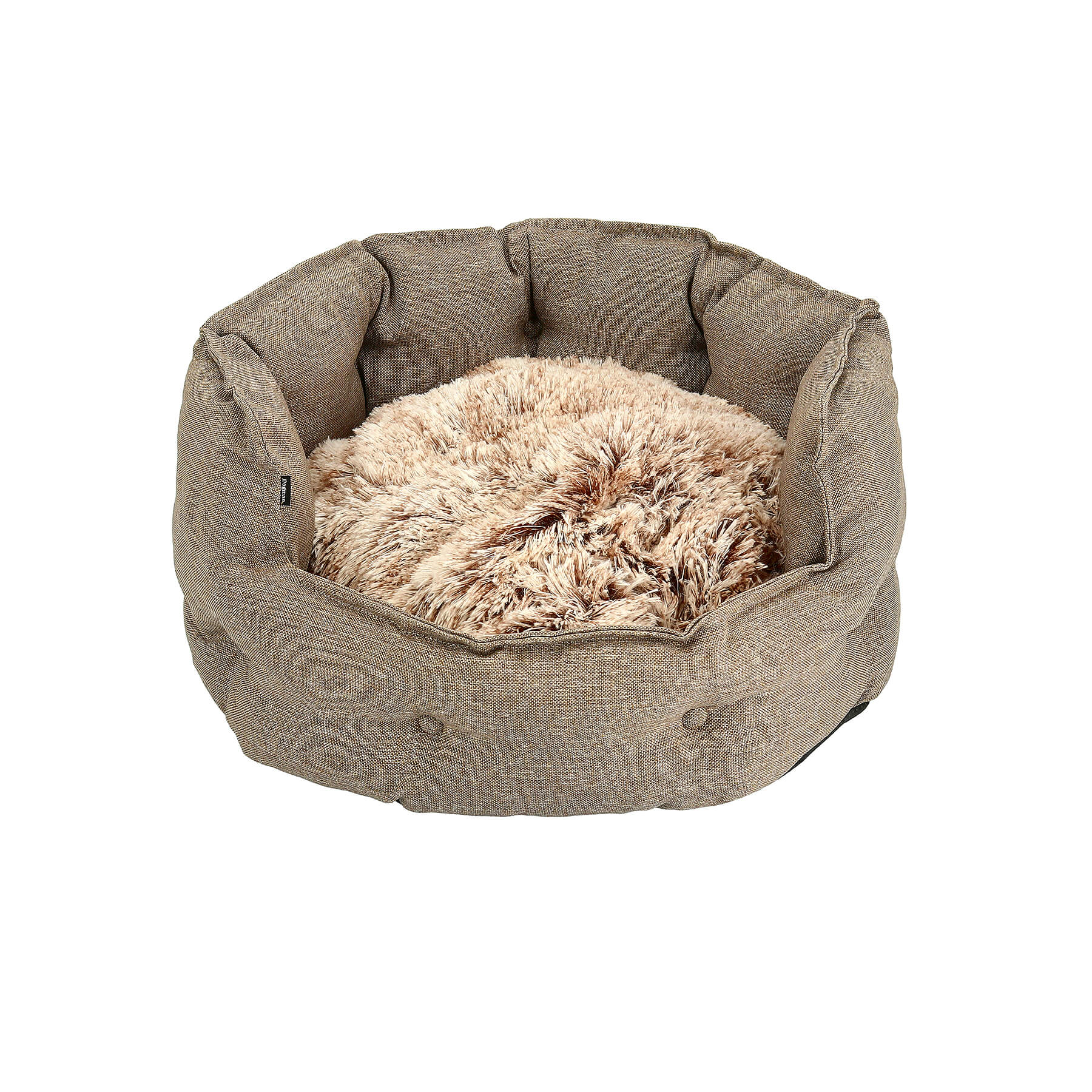 Classy Memory Foam Hundbädd Beige L