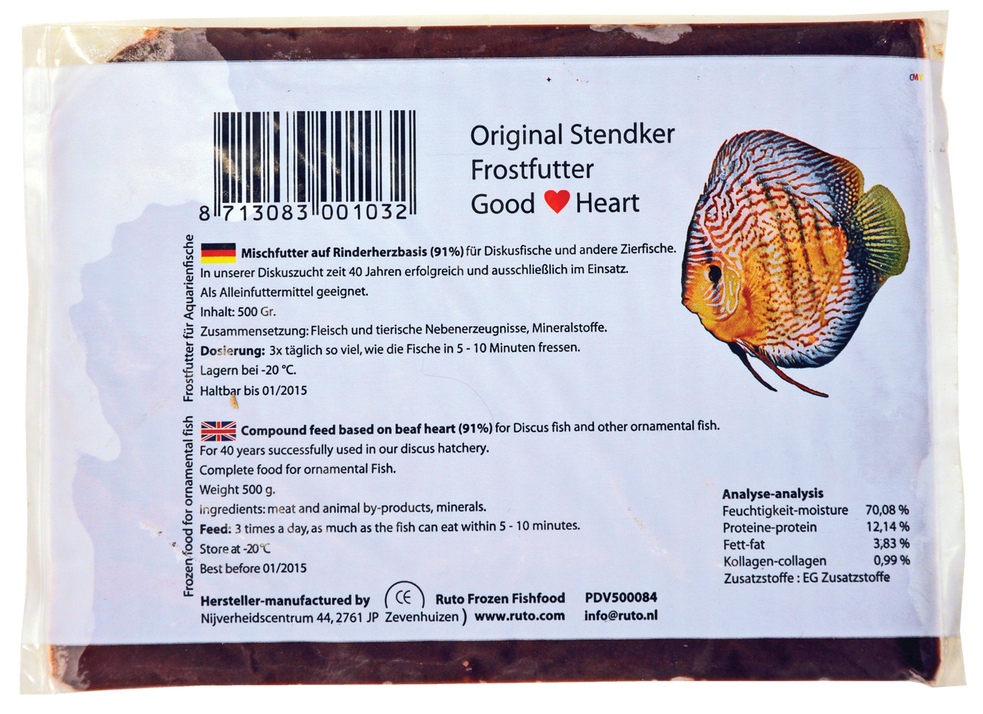 Goodheart Diskusfoder Fryst 500g
