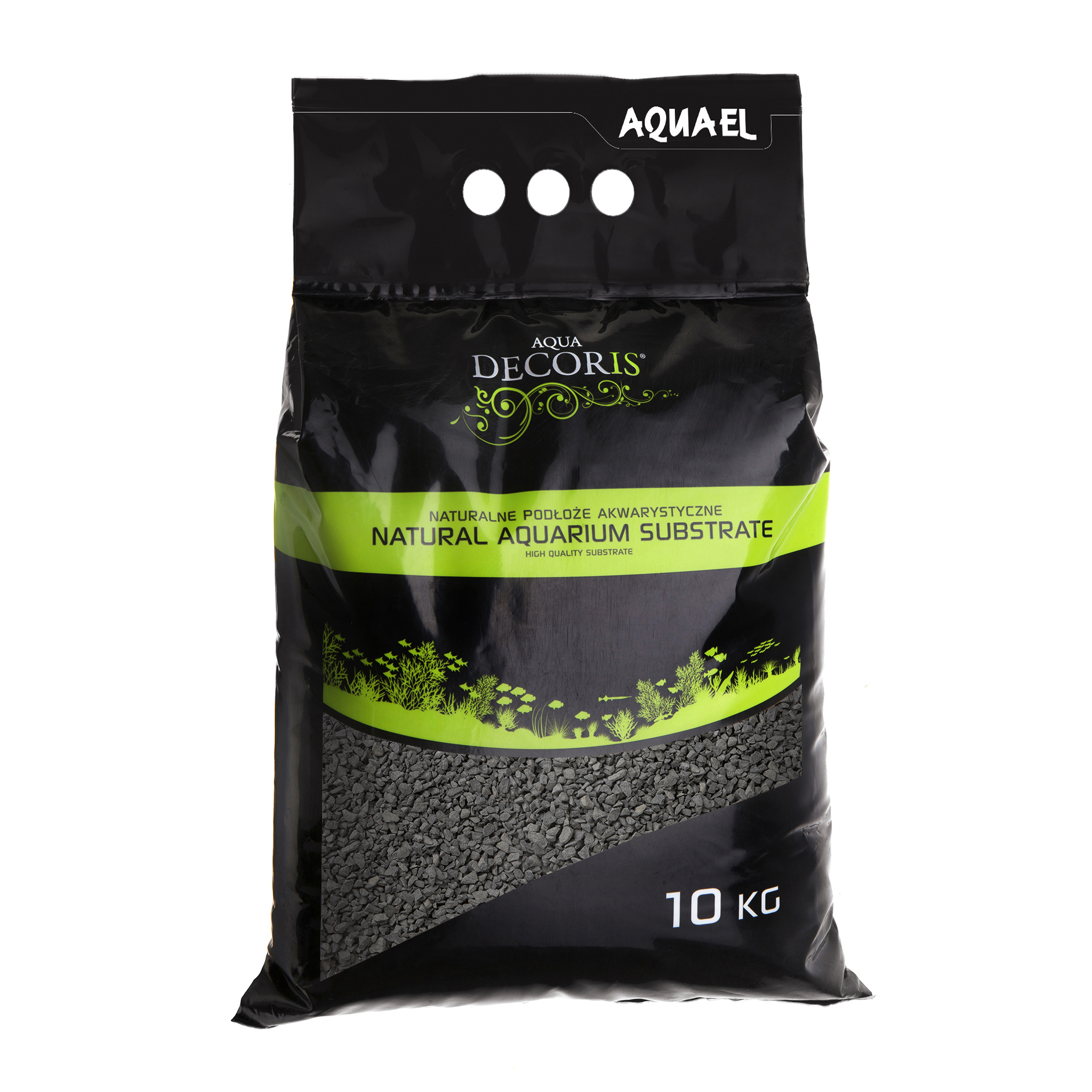 Aqua Decoris Akvariegrus Mörkgrå 10kg